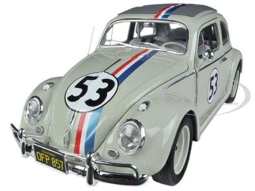 HERBIE  MATTEL HOTWHEELS VW Beetle "The Love Bug" Die Cast New  Box   Gteed In Stock